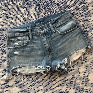 👻 NWOT Ralph Lauren City off jean shorts size 26